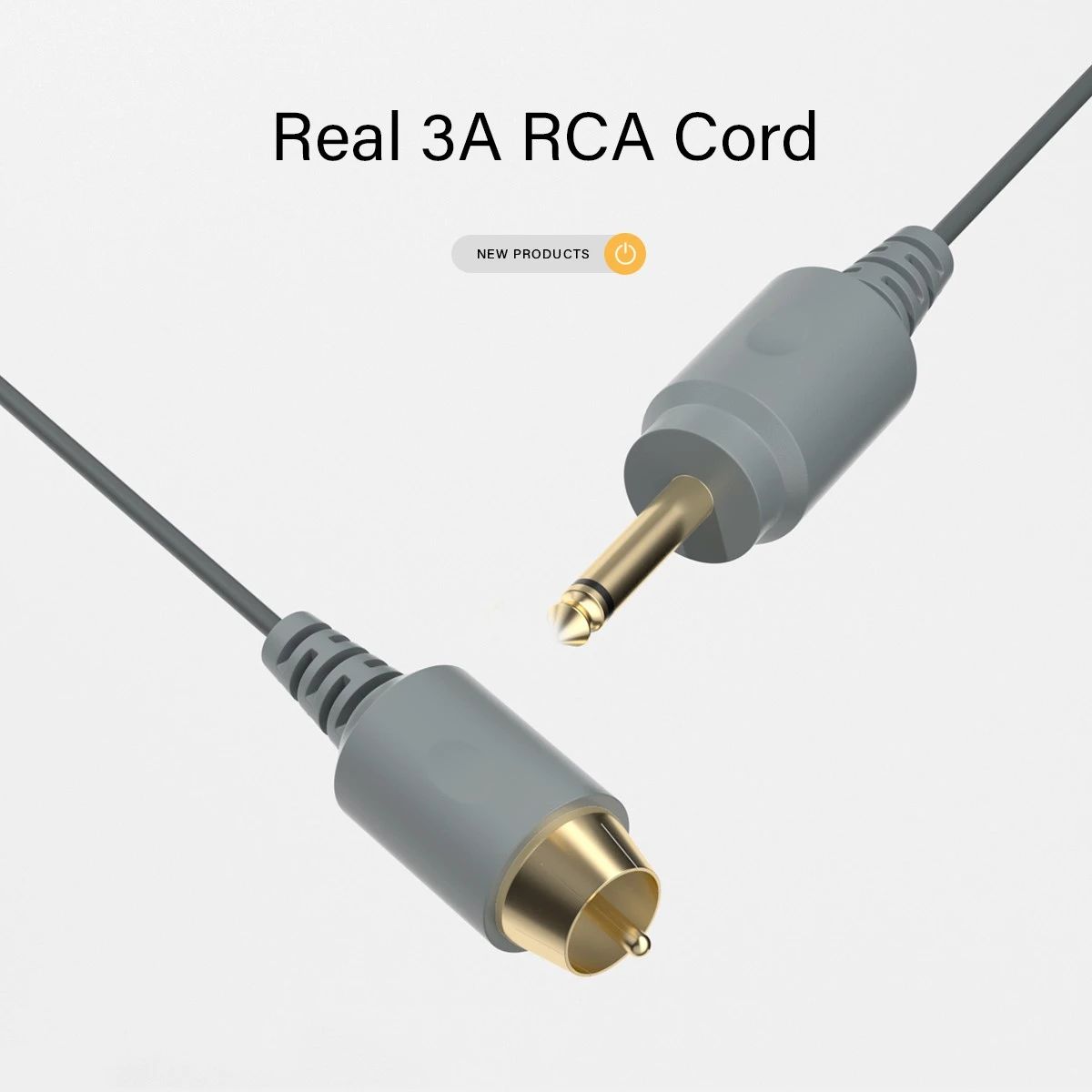 Silicone Tattoo RCA Cable Line Silicone Tattoo RCA Cable Line